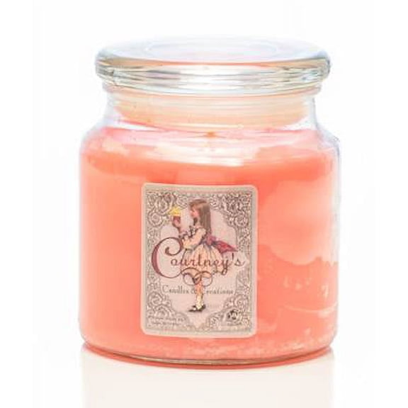 CITRUS AND CEDAR - Courtneys Candles Maximum Scented 16oz Medium Jar Candle