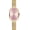 Gold Pink, variant on Petite Vintage Oval Bracelet Watch for Women, Fits Small Wrists