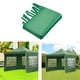 thumbnail image 4 of Toldo de tela Oxford, pared lateral para carpa, toldo comercial instantáneo, pared solar. Verde, 4 of 8