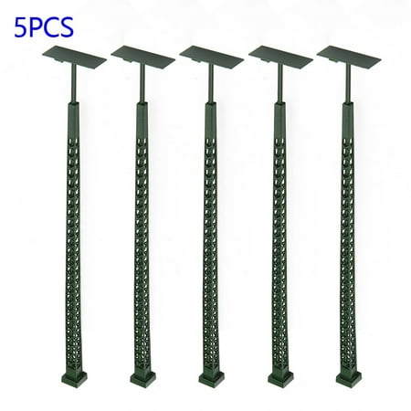 

Hayafir 5Pc Model Railway Lights Lattice Mast light Gauge H0 Light Layout Model Building