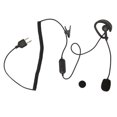 thumbnail image 2 of 2 Way  Headset, PU Wire Stable Transmission Convenient  Talkie Earphone  For, 2 of 8