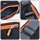 thumbnail image 3 of Riñonera de moda para hombre y mujer, bolso para correr con bolsillos ajustables para cinturón, para senderismo, viajes y caminar, 32x13x4cm, 3 of 5