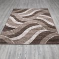 thumbnail image 3 of City Collection Abstract Design Gray/Black 5 ft. x 7 ft. Indoor Area Rug, 3 of 5