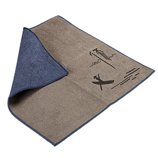 Tea Cloth Water Absorbent Easy to Use Cotton Flax Comfortable Touch Tea Napkin for Home