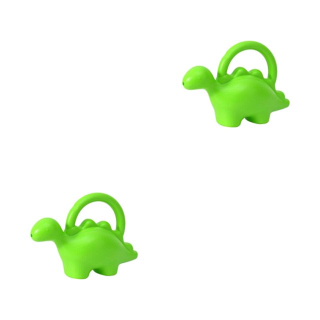 Guardoinrt Pots d'Eau avec des Animaux de Bande Dessinée Compact et Portable Large Application Dinosaure Vert 2Set