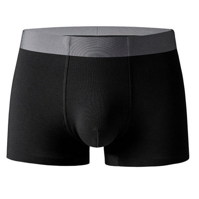 Men's Boxer Briefs Clearance! Abcnature Men Solid Breathable Close Fitting Underpants Comfortable Briefs