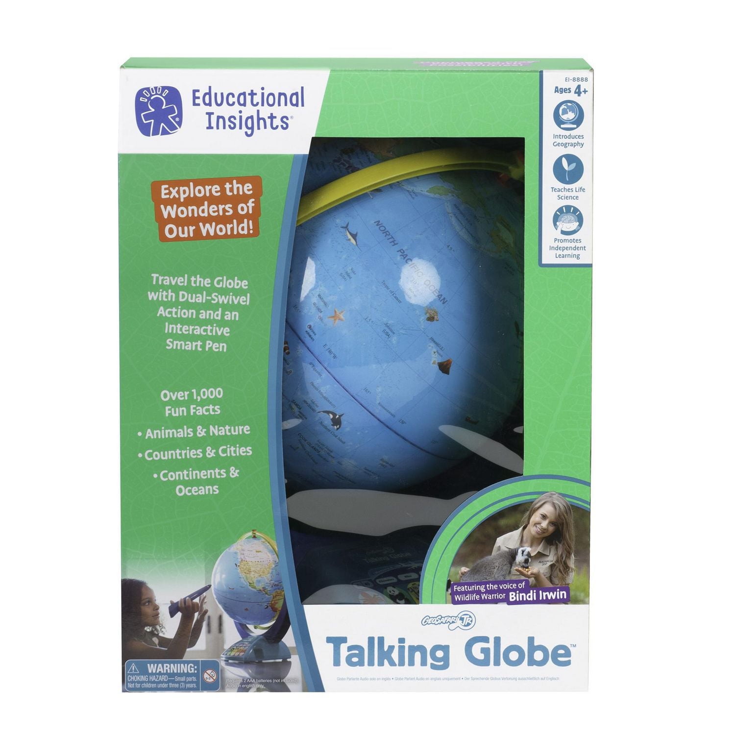 Educational Insights GeoSafari Talking Globe