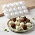 thumbnail image 5 of Leeye Apple Shaped Silicone Cake Mold, Non-Stick Baking Pan with 15 Cavities for Jelly Chocolate Dessert, Oven Safe Flexible Kitchen Mold, 5 of 7