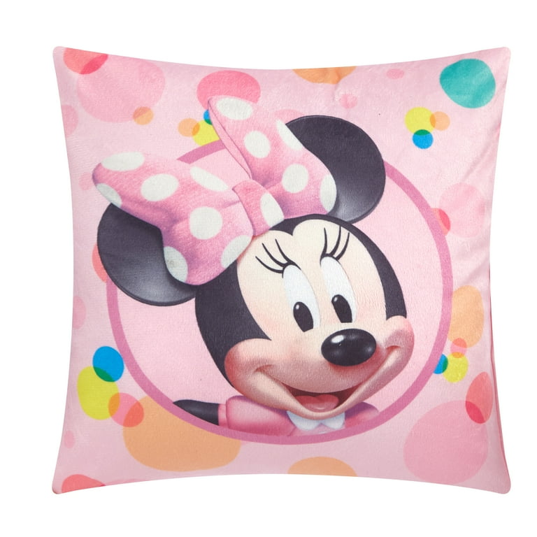 Disney Minnie Mouse Pop Up Tent Set with Pillow and Flashlight for