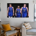 thumbnail image 6 of Jamal Murray Nikola Jokic Michael Porter Jr Poster Canvas Poster Wall Art Picture Prints Hanging Photo Gift Decor Home Posters Artworks 16x24inch(40x60cm), 6 of 6