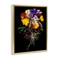 thumbnail image 2 of Stupell Industries Glam Butterfly Adorned Arrangement Gold Floating Frame Canvas Art, 17 x 21, by Carl Kravats, 2 of 8