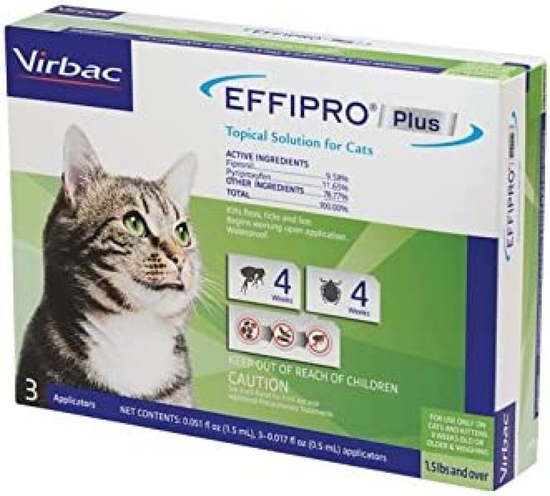 Codllyne Effipro PLUS Topical Solution For Cats, 3 Month Supply