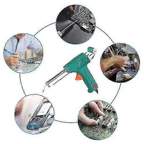 RAIN Soldering Gun Kit 60w Auto Solder Feed Hand-held Soldering Iron Welding Gun Tool Guanguan