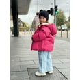 thumbnail image 3 of Aideaone Baby Winter Coat with Hooded Toddler Boys Girls Puffer Jackets for 12M-5T, 3 of 8