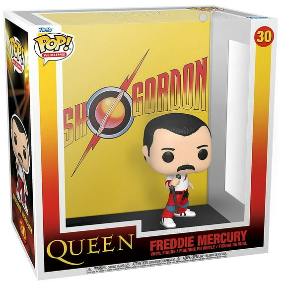 Queen Handpicked 2022 Funko Pop Albums Flash Gordon #30 Freddie Mercury Figure