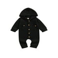 thumbnail image 1 of Barboteuse à Manches Longues pour Bébés Filles Garçons avec Poches pour Printemps Automne, 1 of 6