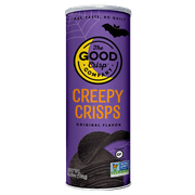 The Good Crisp Company Creepy Crisps Original Flavor Snack Chips, 5.6 oz Canister