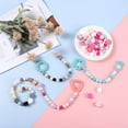 thumbnail image 5 of Litake 200Pcs Silicone Beads for Keychain Making DIY Necklace Bracelet Jewelry Silicone Accessories with 5M Rope, 5 of 9