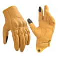 thumbnail image 1 of Guantes De Moto Guantes De Cuero De Moto Para Hombre, 1 of 7