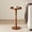 Brown, variant on Hearthlight Home Round Side Table, Small Drink Table End Table with Solid Wood Leg for Living Room Bedroom Office,Brown,12inch