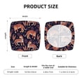 thumbnail image 6 of Uemuo Leopard Print Pattern Waterproof Square Couch Cushion Covers, Magic Sofa Covers Washable, Stretch Sofa Seat Cushion Slipcovers, 6 of 9