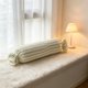 thumbnail image 4 of 19.6in ice silk Cool Candy Shaped Neck Pillow Breathable Striped Bolster Pillow For Cervical Support, 4 of 6