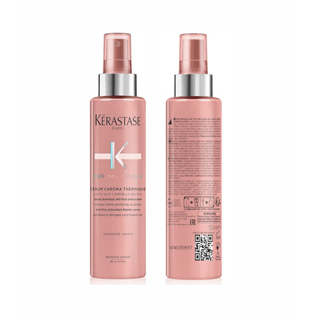 Kerastase K Chroma Absolu Anti Frizz Antioxidant Thermique Serum - 5.1 oz (pack of 2)