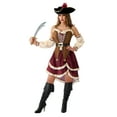 thumbnail image 5 of Joyfy Pirate Costume for Women Halloween Adult Pirate Dress with Pirate Hat for Halloween Costume Party Fancy-Dress Costume, 5 of 8