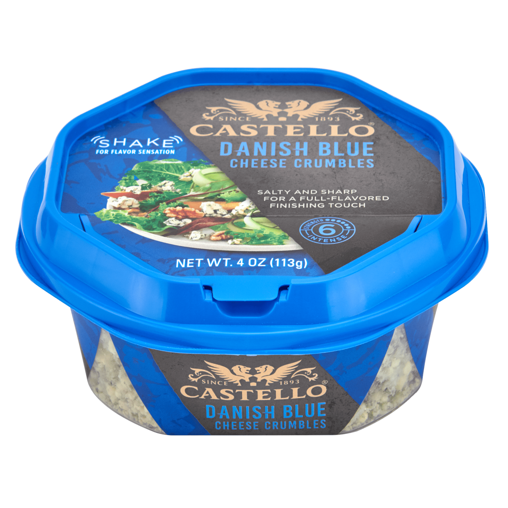 Castello Danish Blue Cheese Crumbles, 4 oz Walmart Inventory Checker