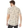 thumbnail image 2 of Rip Curl TAUPE Men's Party Pack Short Sleeve Button Front Shirt, 2XL, 2 of 4