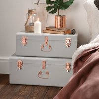 Beautify Storage 2 Piece Trunk Set