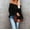 Black, variant on Off Shoulder Sweater Tops for Women Crochet Long Sleeve Fall Winter Pullover Oversized Shirts Fashion Comfy Soft Casual Cozy Loungewear Outdoor Knitwear Blouses