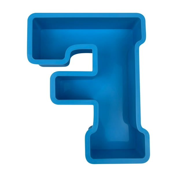 Baikeli Large Alphabet Epoxy Resin Mould English Letter Silicone Mold 3D Alphabet Letter Cake