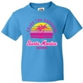 thumbnail image 3 of Inktastic Summer Enjoy the Sunshine Santa Monica California in Pink Youth T-Shirt, 3 of 5