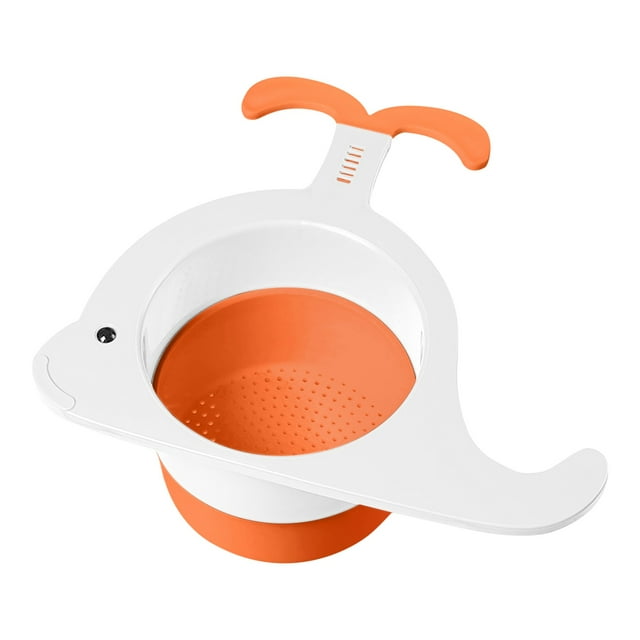 Discount Qaailabf Whales Draining Basket For Kitchen Sink, Kitchen Sink Strainer, Multifunctional Kitchen Sink,Rack Retractable Fruit And Vegetable Cleaning Draining Basket