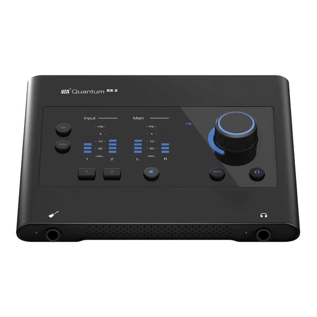 MOTU M2 USB-C Audio Interface for MAC PC with MIDI Live External