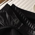 thumbnail image 2 of ZACPNCV Mens Leather Low Rise Briefs Design Comfortable Stretch Underwear for Special Occasion Novelty Style, 2 of 3