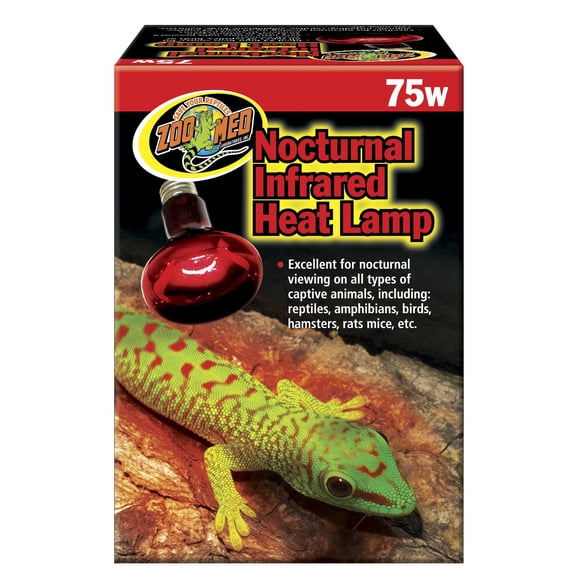 Lámpara de Calor Incandescente Infrarroja Nocturna Zoo Med 75W