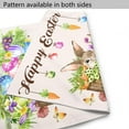 thumbnail image 5 of Happy Easter Garden Flag Welcome Spring Large House Flag Bunny Eggs Banners for Farmhouse Lawn Outdoor Yard Decor 12 x 18 Inch, 5 of 5