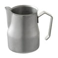 thumbnail image 2 of Stainless Steel Milk Frothing Jug Latte Cup with Scale Cappuccino Pouring Jug for Lattes Hot Chocolate Matcha , 350ml, 2 of 10