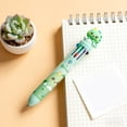 thumbnail image 4 of Retractable Multi-Color Ballpoint Pen Set for Kids Students, 10-Color Click Pen with Character Topper, Plastic, 1 Pack, Multicolor, 4 of 6