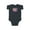 Black, variant on Elliot OH SNAP! Infant Fine Jersey Bodysuit (White, 6M)