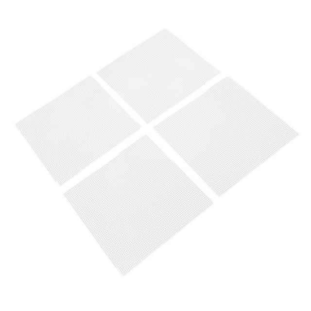 Plant Pot Bottom Grid Mat, Drainage 3.9x3.9in 200pcs Flower Pot Mesh Pad for Ceramic Planter for Potted Plant