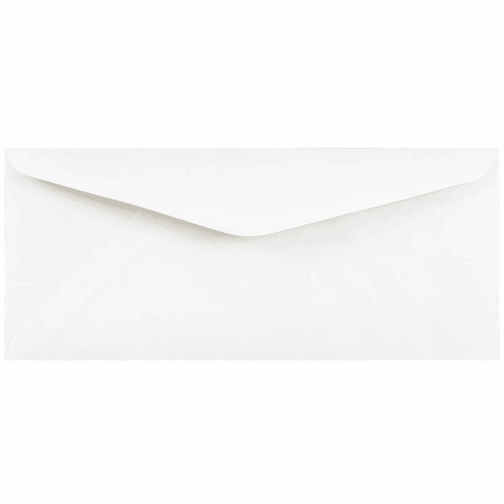 LUXPaper #11 Regular Envelopes, 4 1/2 x 10 3/8, Bright White, 1000/Pack
