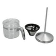 thumbnail image 1 of Articles de Café pour Robot Culinaire, Contenant de Café en Verre pour Robot Culinaire Résistant à la Chaleur, Détachable pour la Préparation du Café, 1 of 7