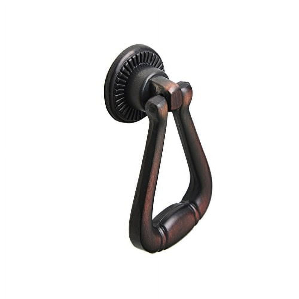 Utopia Alley 10pcs Soffi Cabinet Ring Pull Knob - Decorative Cabinet Drop Pull Knobs for Cabinets and Drawers - Vintage Cabinet Hardware with Hand Finished Oil Rubbed Bronze - Pull Knobs 2.0"
