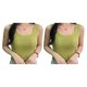 thumbnail image 2 of Camiseta Sonducket Lingerie Tank Top Sin mangas Verde 2piezas, 2 of 6
