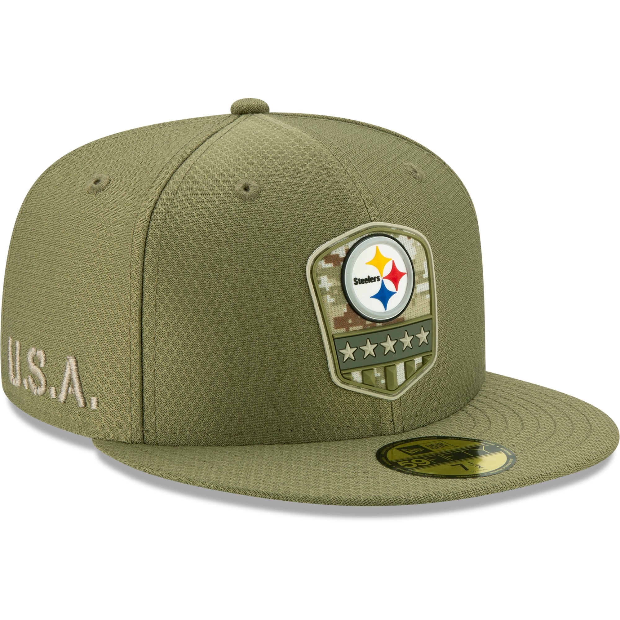 Steelers olive hat Clearance