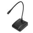 thumbnail image 1 of Microphone Col de Cygne, Indicateur LED Microphone Filaire de Bureau avec Câble XLR vers 6.35mm pour Conférence, 1 of 7