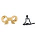 thumbnail image 1 of Asa de mueble,Tirador de latón con forma de lazo para muebles o armario,Tirador de puerta de armario con forma de arco,tirador de cajón de cocina,Figura de escritorio,Escultura abstracta de, 1 of 8